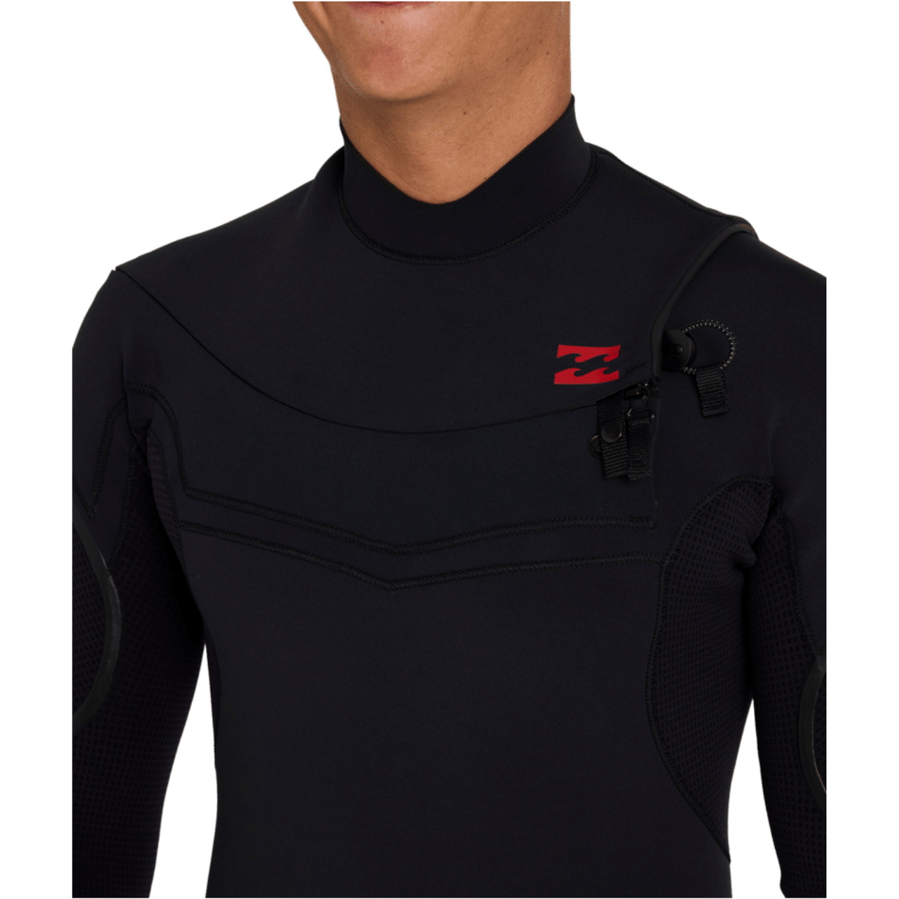 2026 Billabong Mens Absolute Ultra 3/2mm Chest Zip Wetsuit ABYW100280 - Black